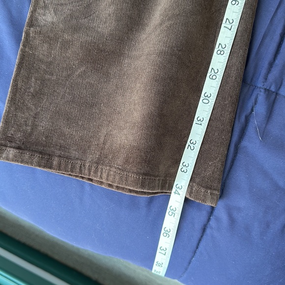 Lane Bryant brown corduroy pants, size 24 tall - Picture 5 of 6
